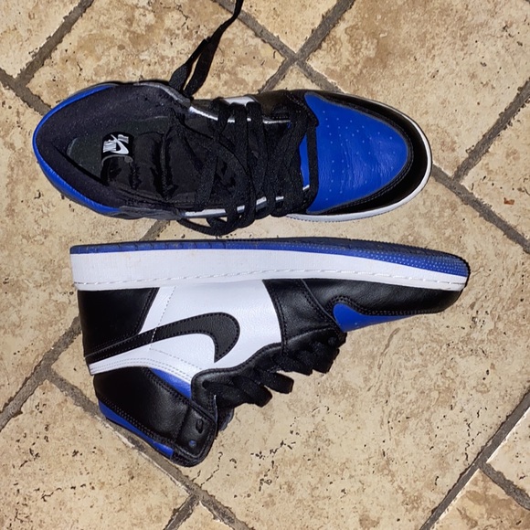 Jordan 1 Royal Toe HIGH - Picture 2 of 4